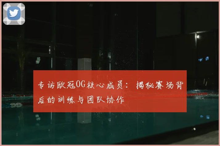 专访欧冠OG核心成员：揭秘赛场背后的训练与团队协作