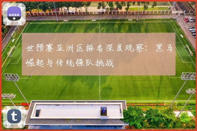 世预赛亚洲区排名深度观察：黑马崛起与传统强队挑战
